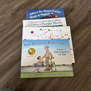 Children’s Soft And Hardcover Books Set Of 4